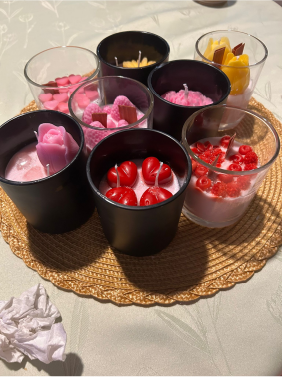 VELAS DE VASO