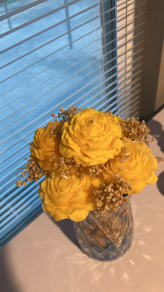 Vela Rosa Decorativa - Cada